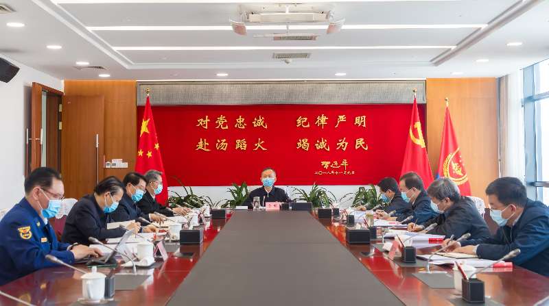 嗯嗯嗯，想要抽插黄明在应急管理部党委会上强调 着力加强党委班子自...